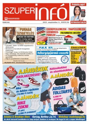 Karcagi Szuperinfó 2025.09.04.