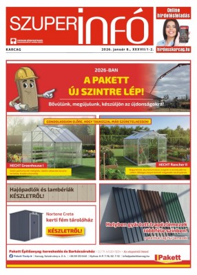 Karcagi Szuperinfó 2026.01.08.