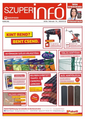 Karcagi Szuperinfó 2026.02.19.