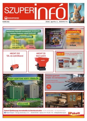 Karcagi Szuperinfó 2026.04.02.