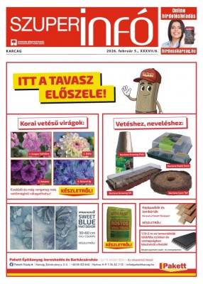 Karcagi Szuperinfó 2026.02.05.