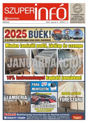 Karcagi Szuperinfó 2025.01.09.